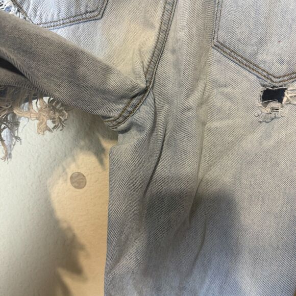 BDG Urban Outfitters Jeans Womens 26 Mom High Rise Thrashed Distressed Denim - Picture 6 of 7